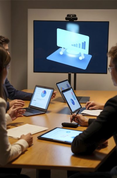 business-people-working-with-ai-operated-devices